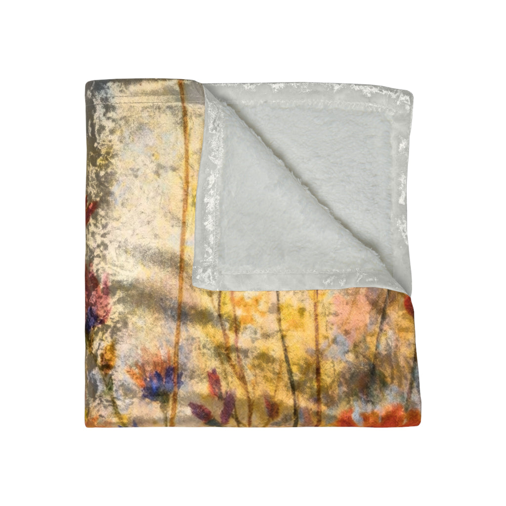 Wild.Flower312 Velvet Throw