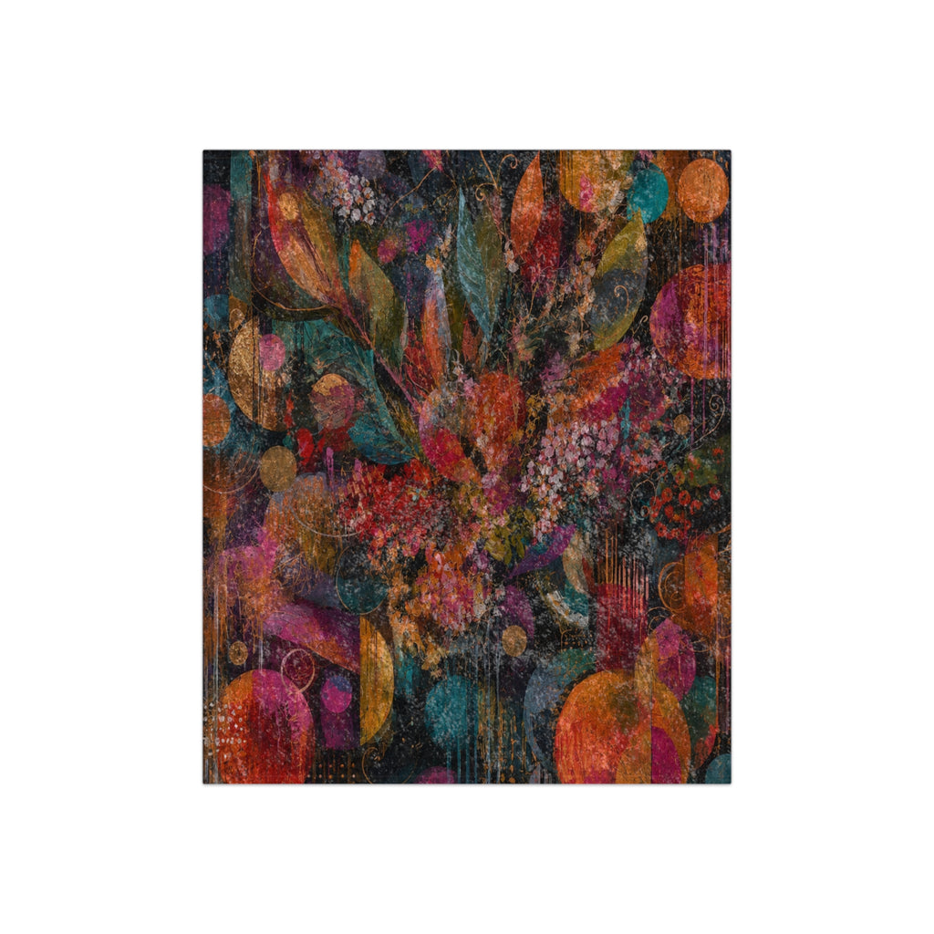 sc4ledFlora Velvet Throw