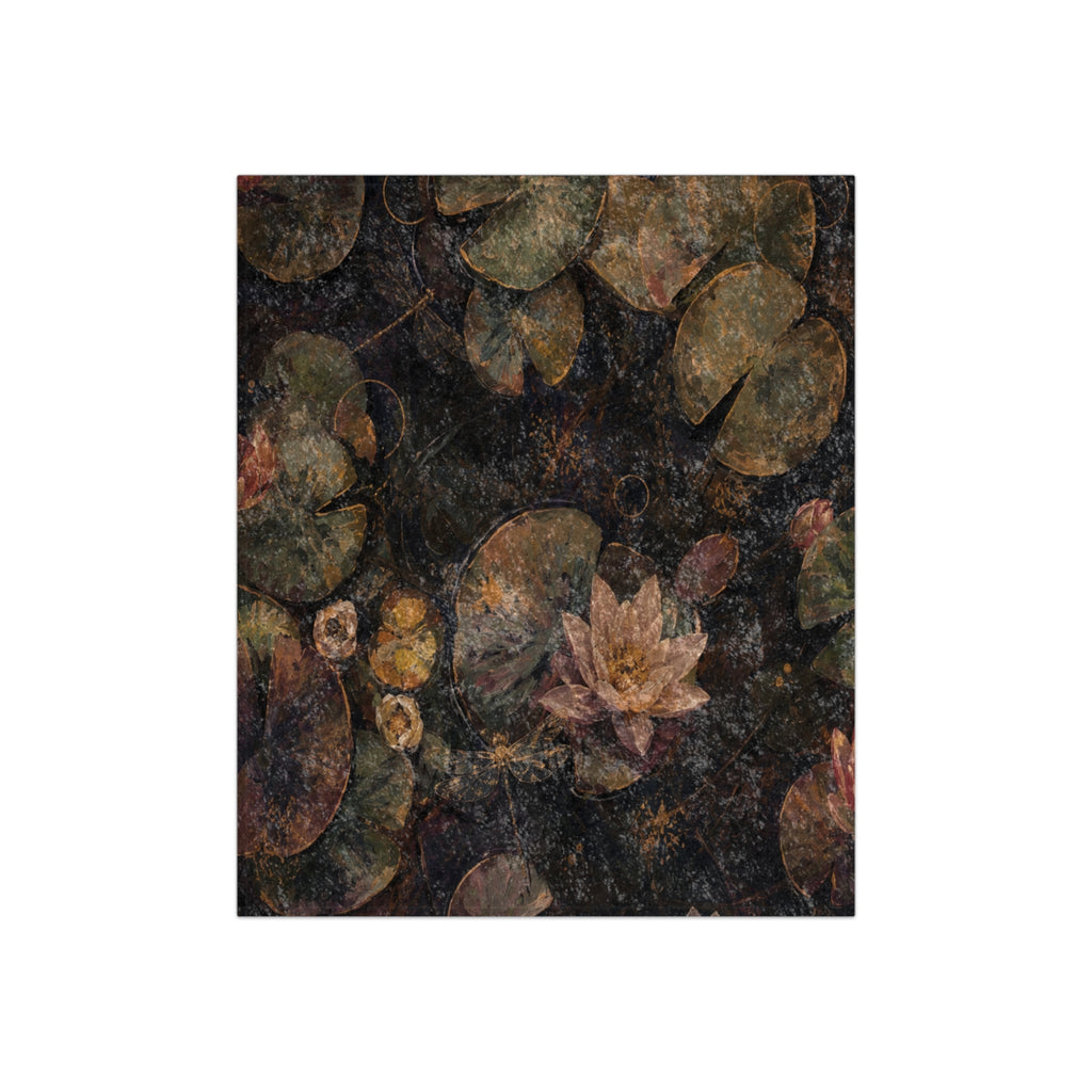 Lily5p0nd Velvet Throw
