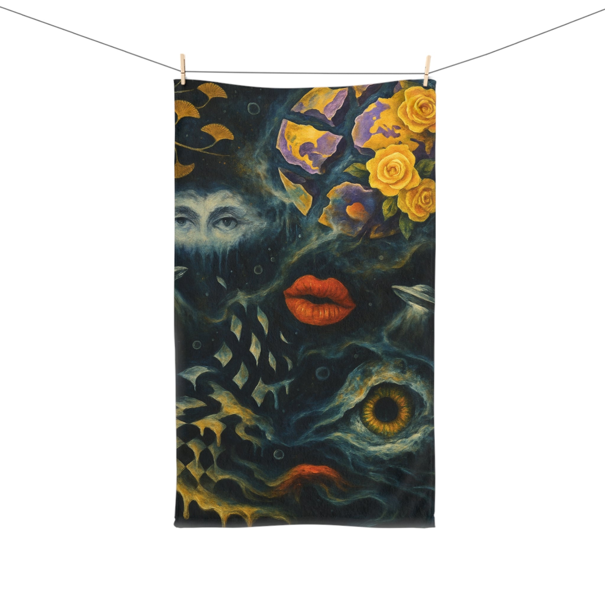 Kiss7h3ros3 Hand Towel