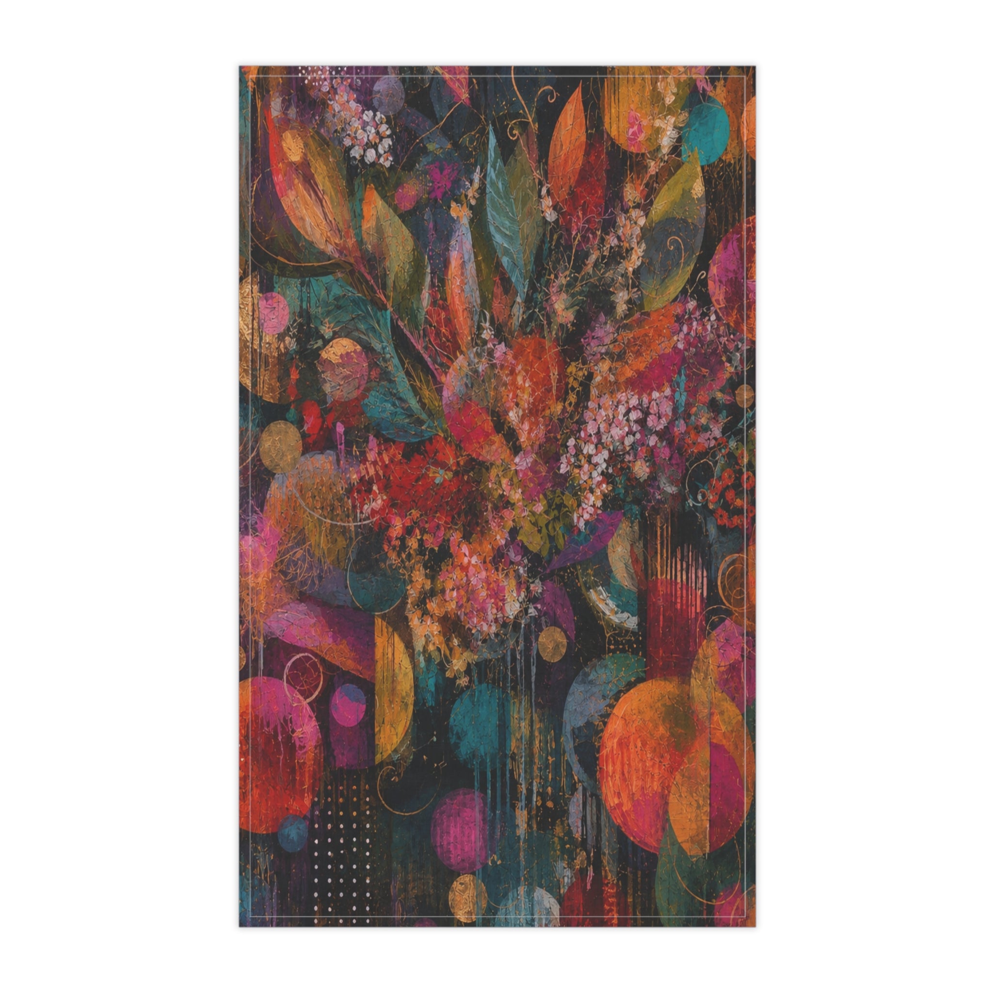 Scal3dFlora Tea Towel