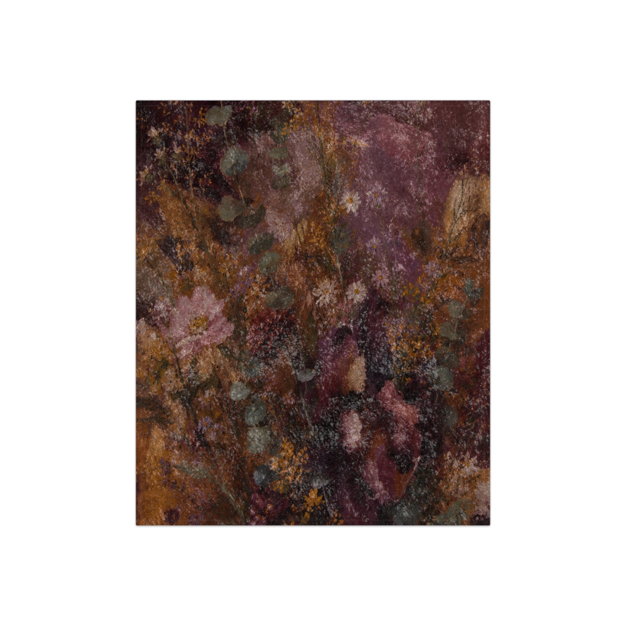 MuaveG4rden Velvet Throw
