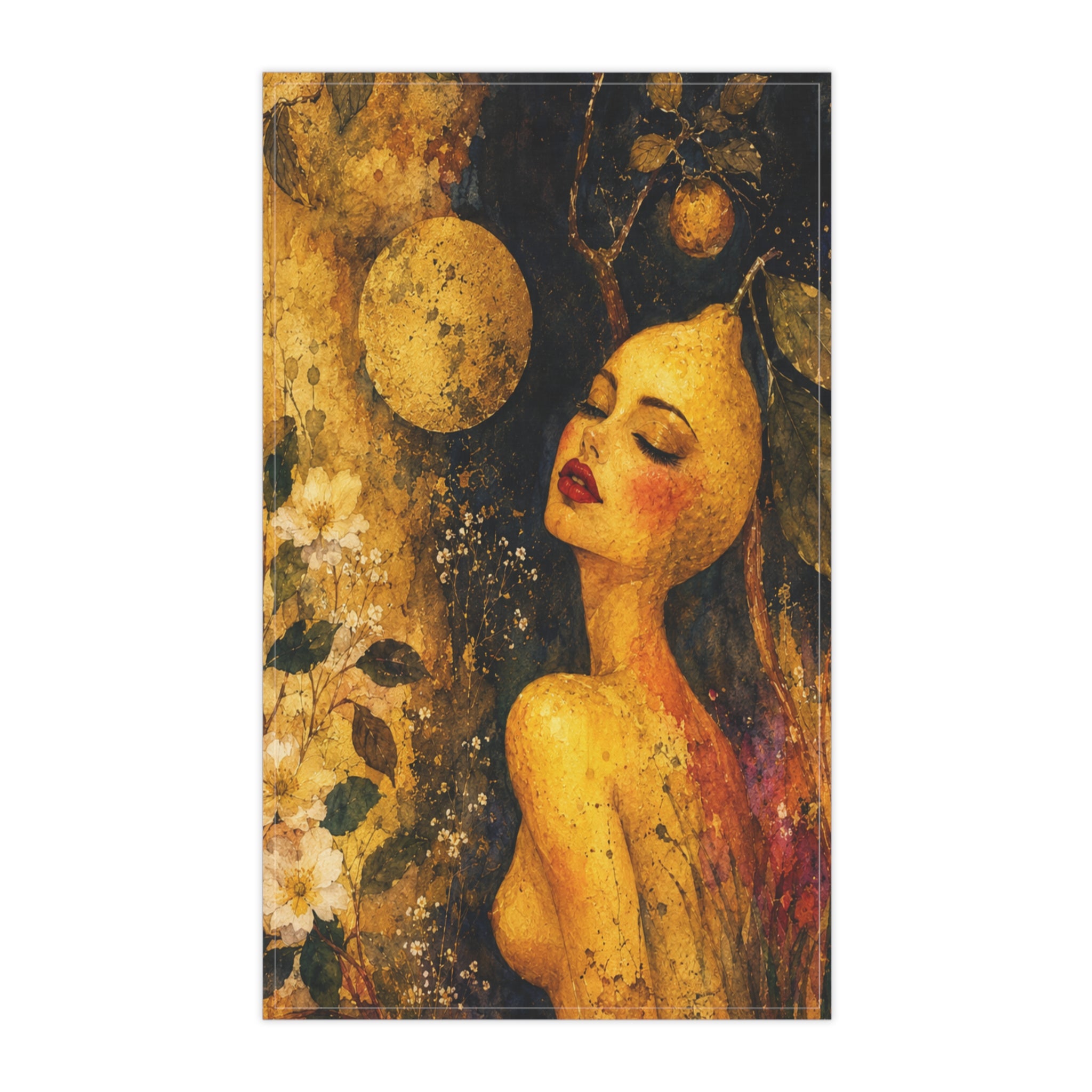 CItronap33l Tea Towel